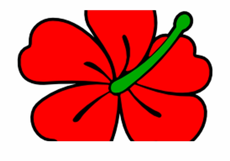 Flower clip art free. Hibiscus clipart red hibiscus
