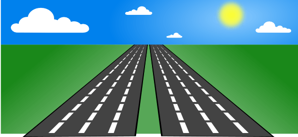 highway clipart background