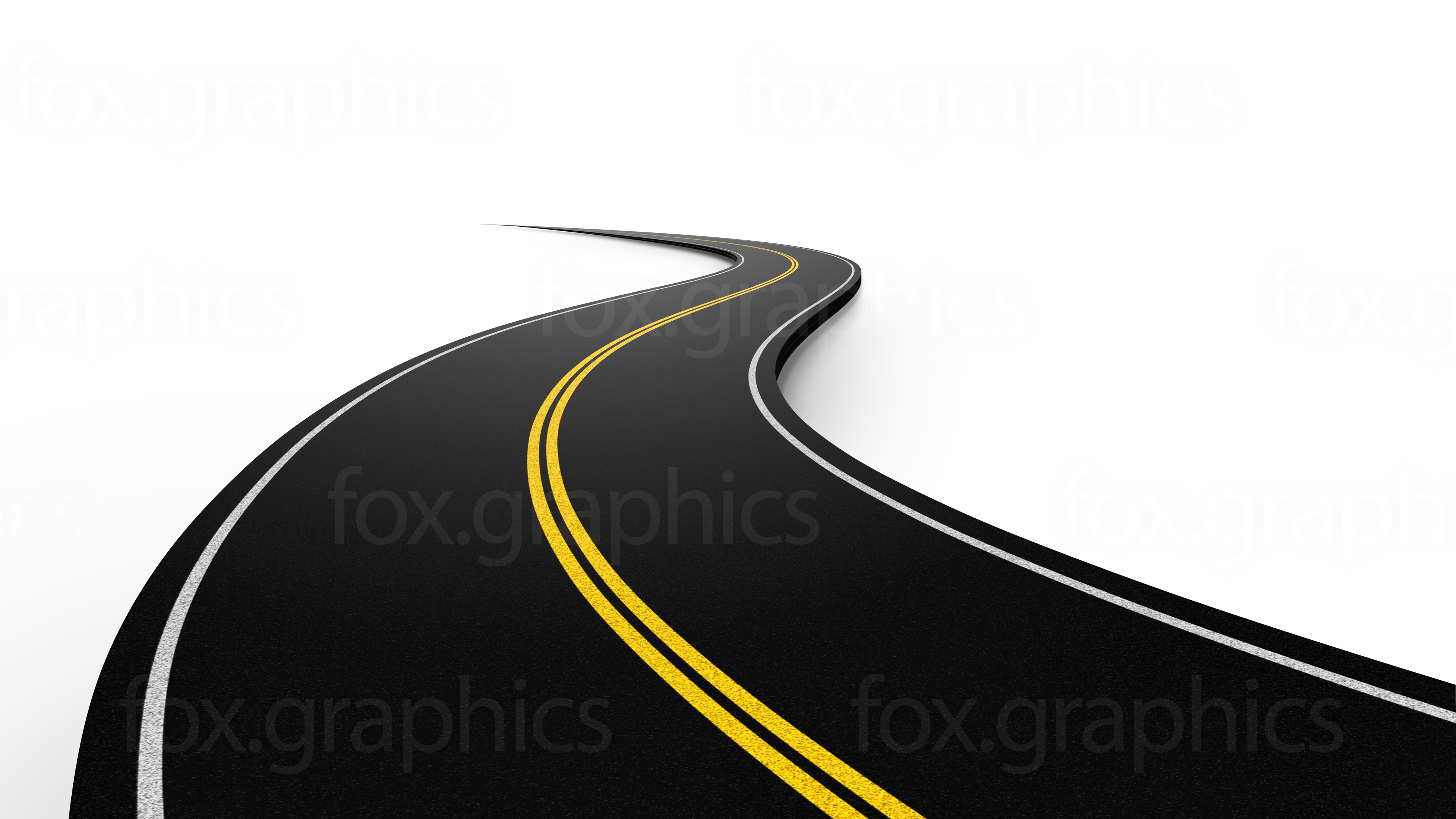 highway clipart curved