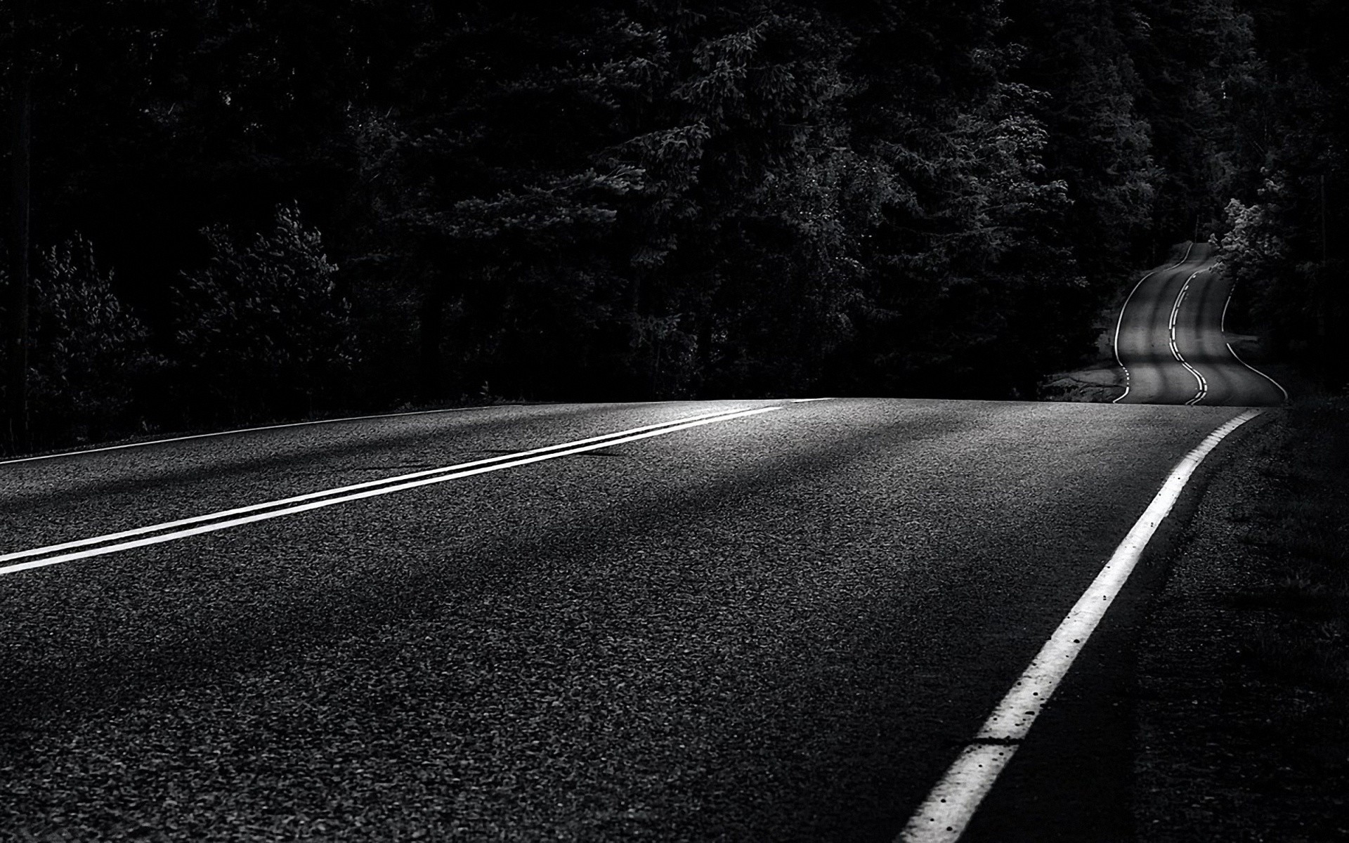 highway clipart dark road
