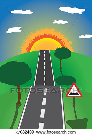 Free road download clip. Highway clipart horizon