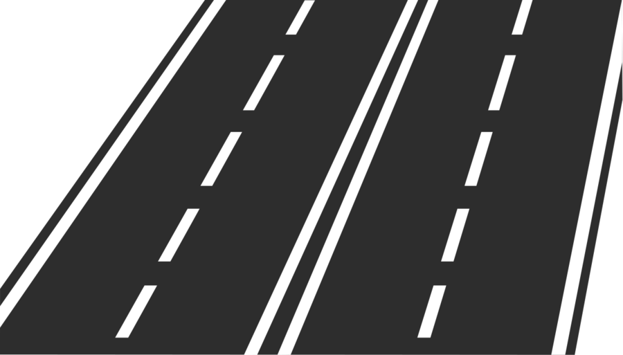 highway clipart lane