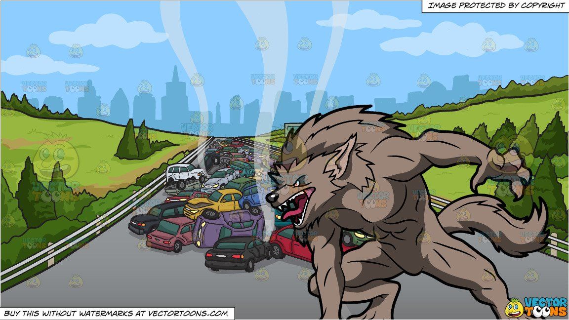 Cartoon a strong and. Highway clipart multiple road