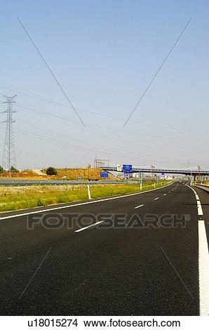highway clipart road perspective