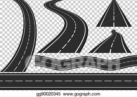 highway clipart vertical road