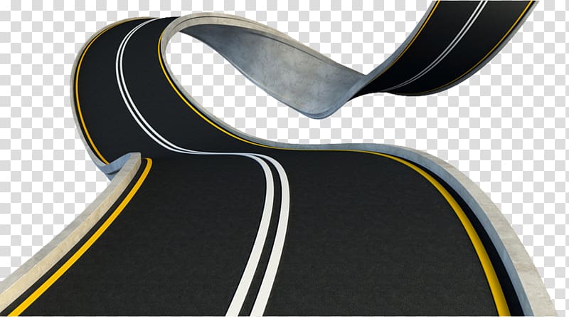 highway clipart yellow line