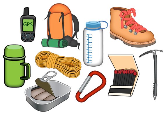 hike clipart wilderness survival