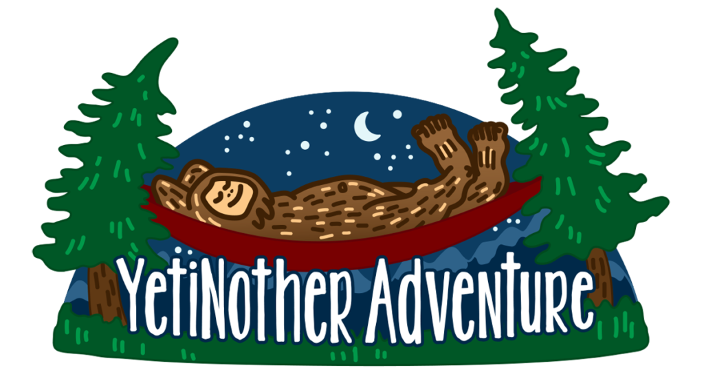 Yeti nother adventure travel. Hiking clipart ramblers