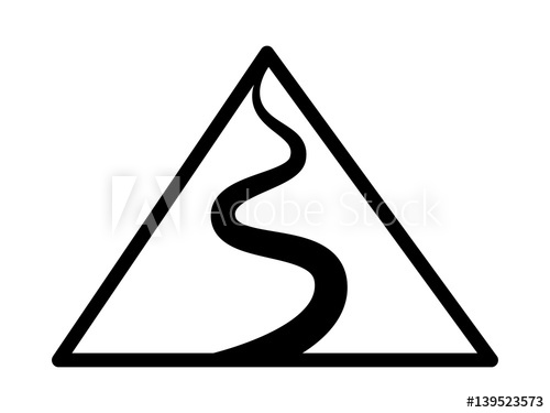 Hiking clipart mountain trail. Tall with line art