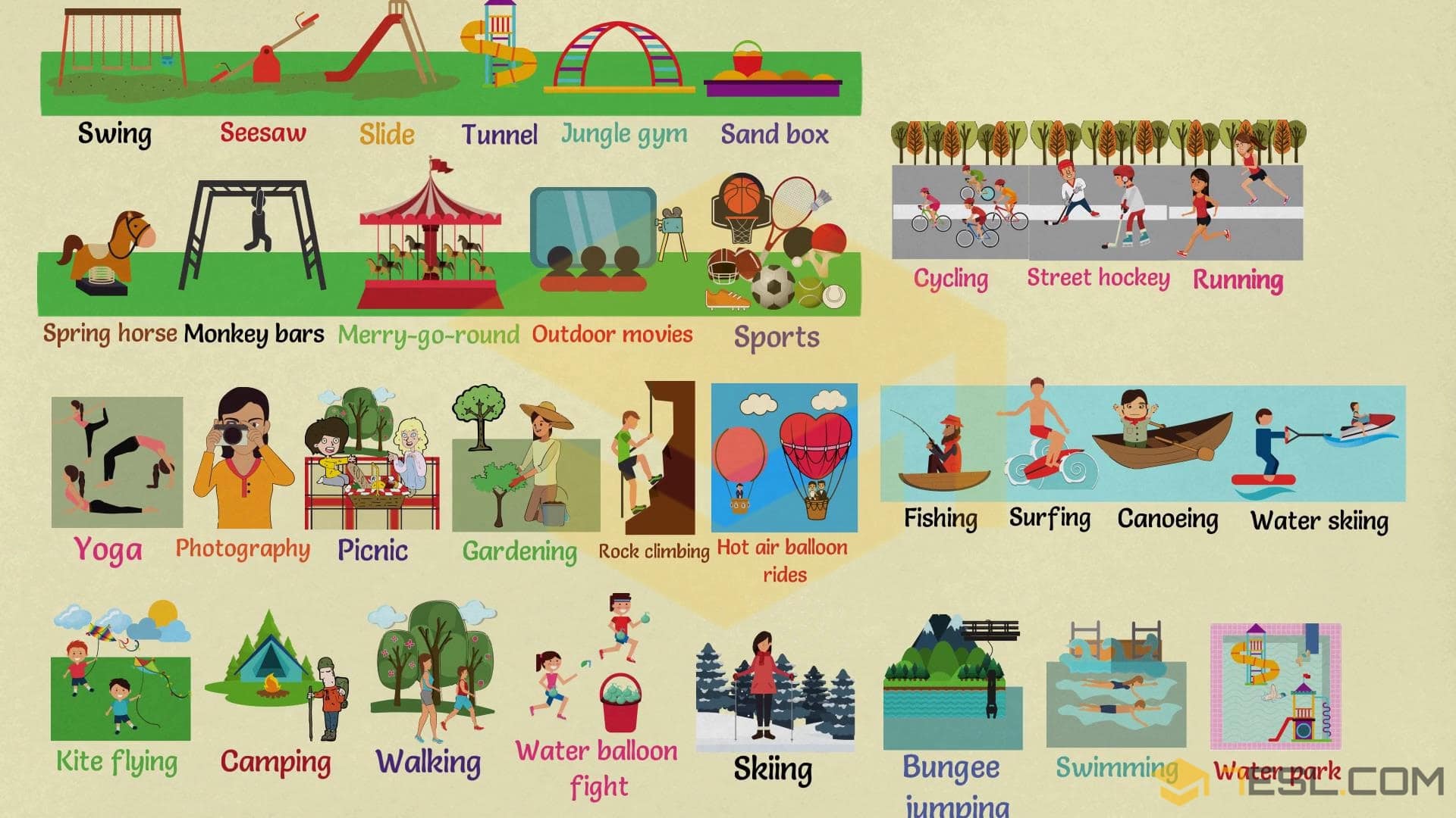 Outdoor activities list of. Hiking clipart outside activity