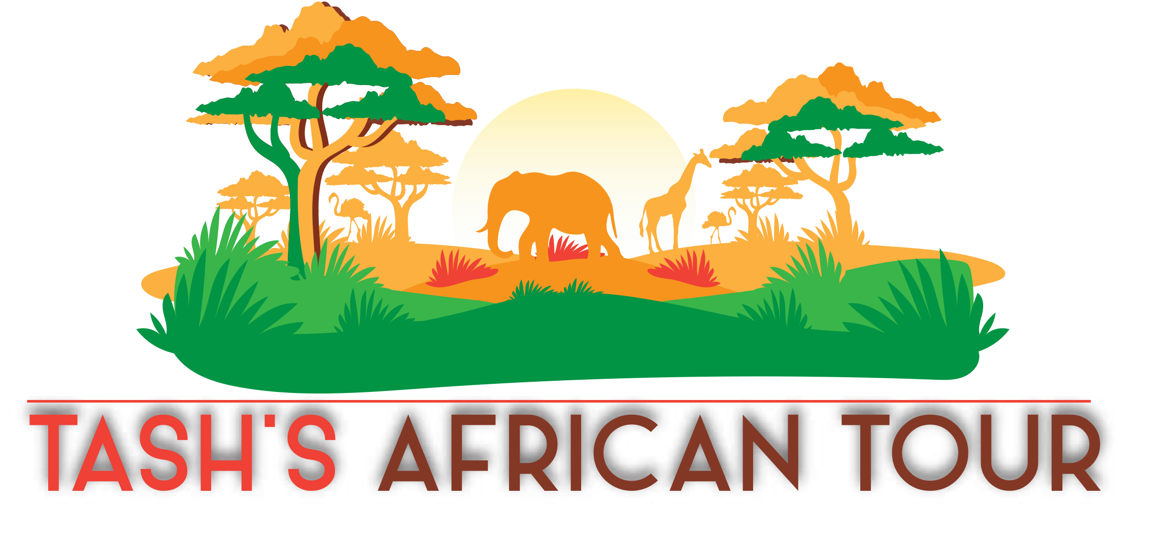 landscape clipart safari african