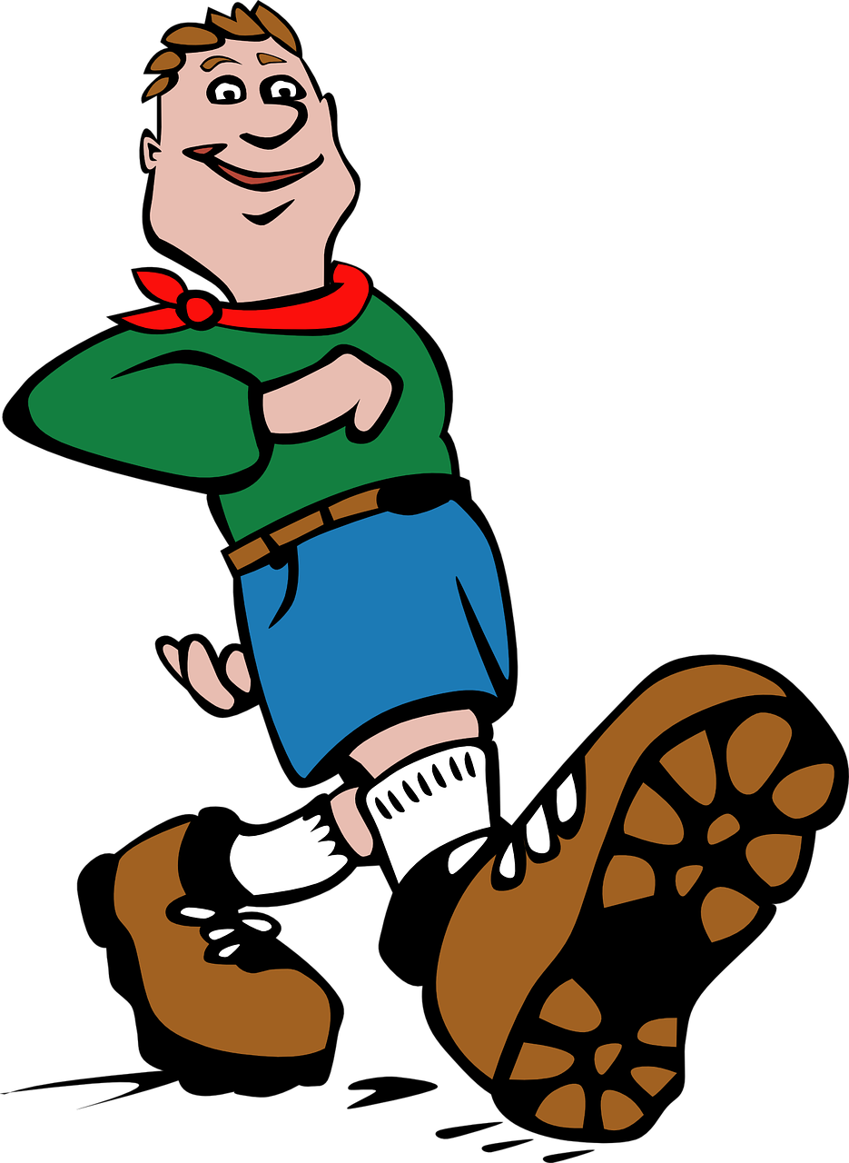 hiking clipart scout