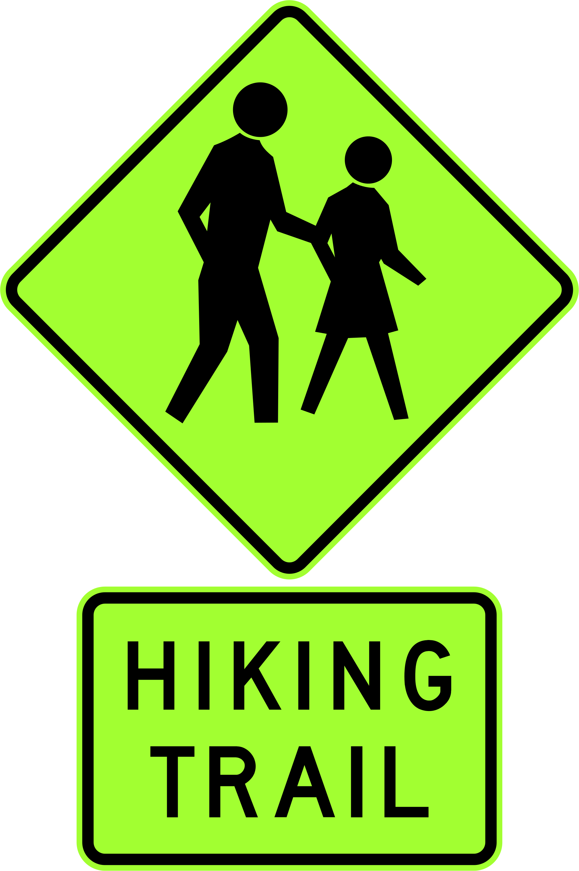 Hiking clipart trail sign. File australia road assembly