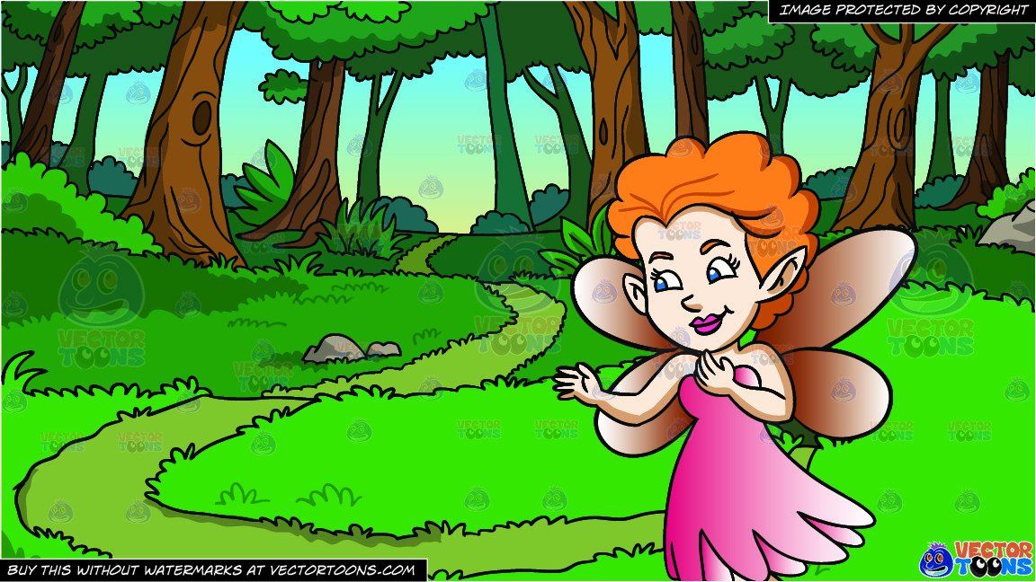 A fairy with orange. Hill clipart hole