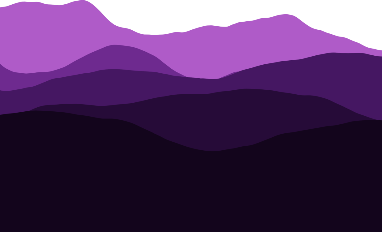 hills clipart purple mountain