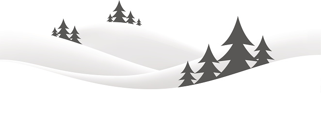 hill clipart snow covered hills