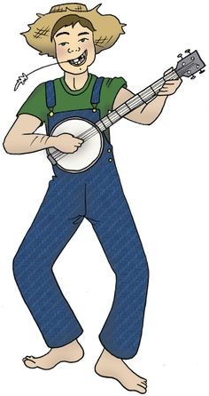 hillbilly clipart bango