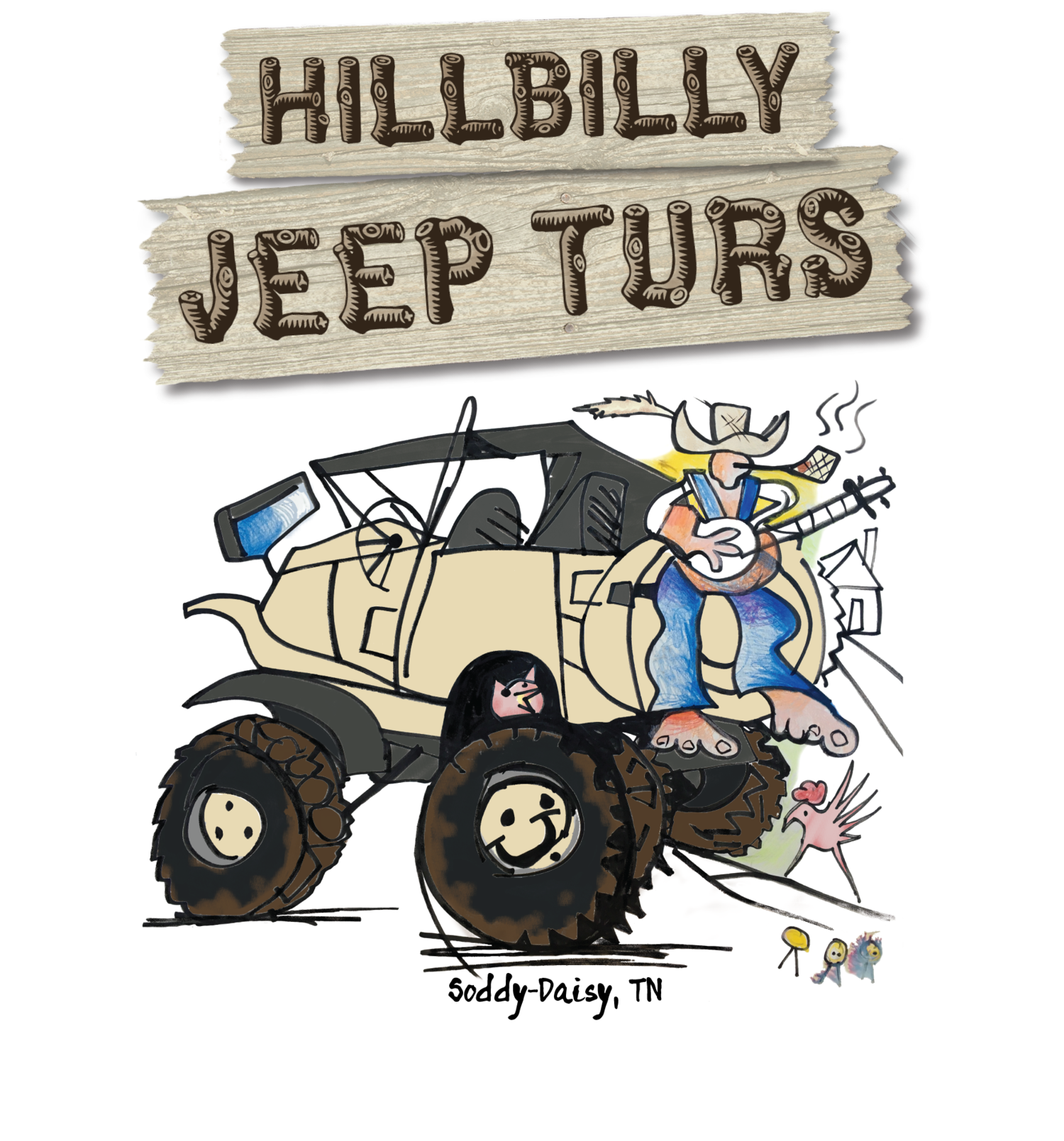 hillbilly clipart car