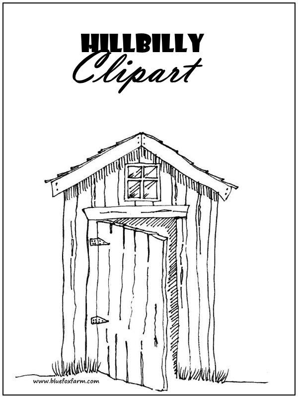 Rustic pictures shacks primitive. Hillbilly clipart country bar