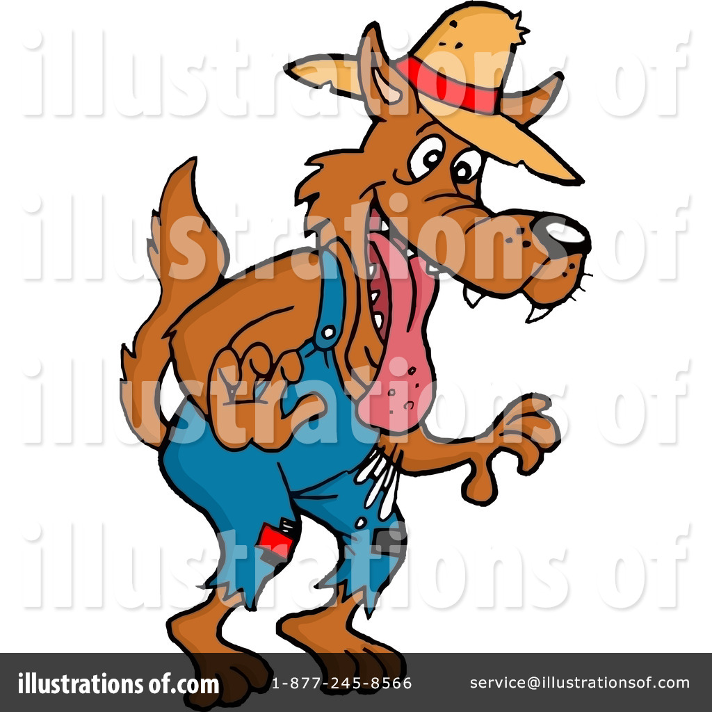 hillbilly clipart dog