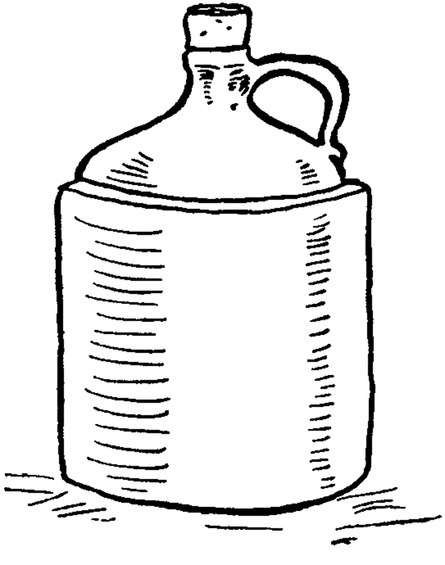 hillbilly clipart jug