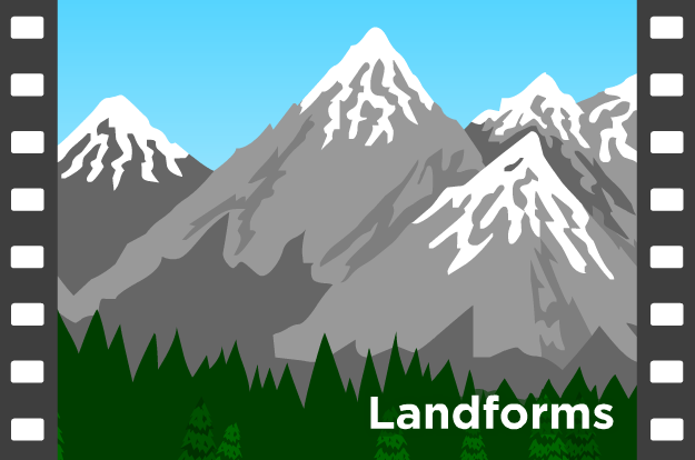 hills clipart landforms