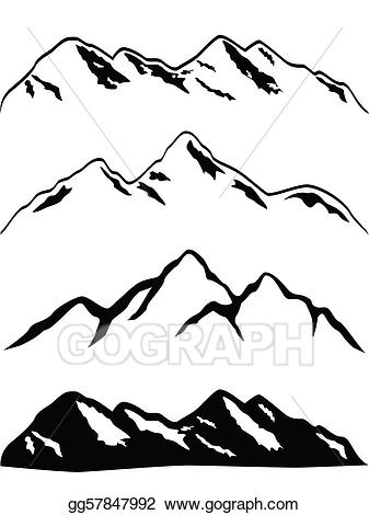 hills clipart mountain peak