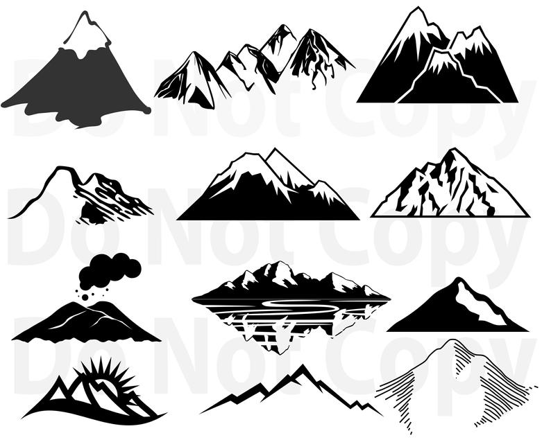 hills clipart svg