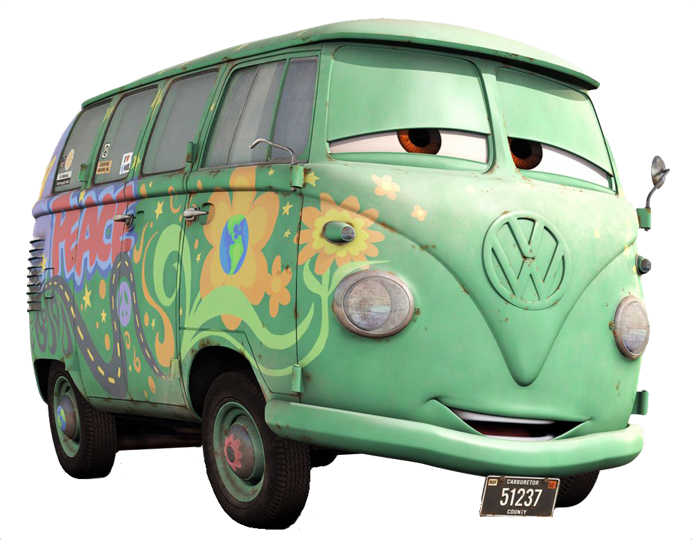 hippie clipart dream car