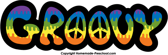 Hippie clipart feeling groovy. Jargon slang hippiefont rock