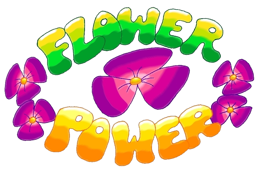 Hippie clipart flower power. Spring art jam by