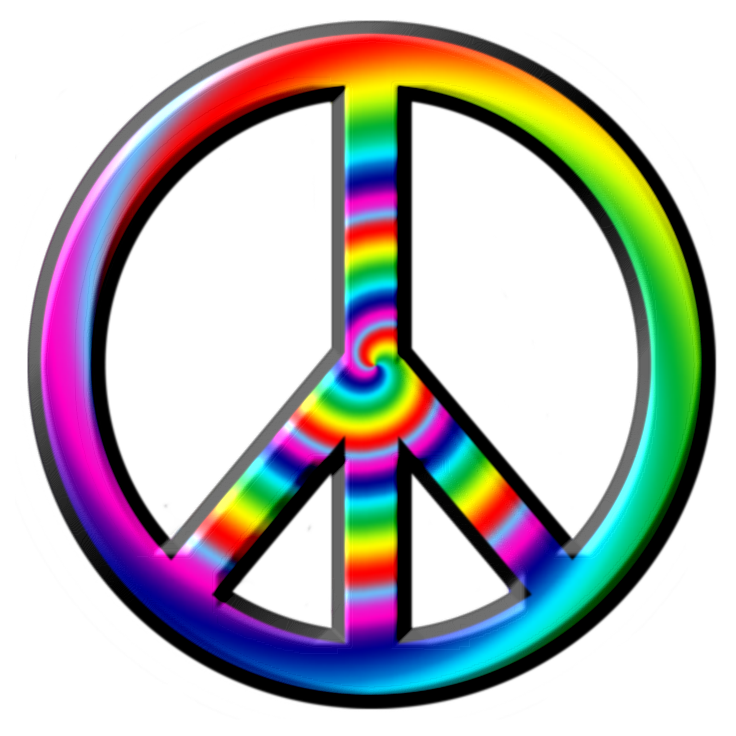 Peace freedom symbol