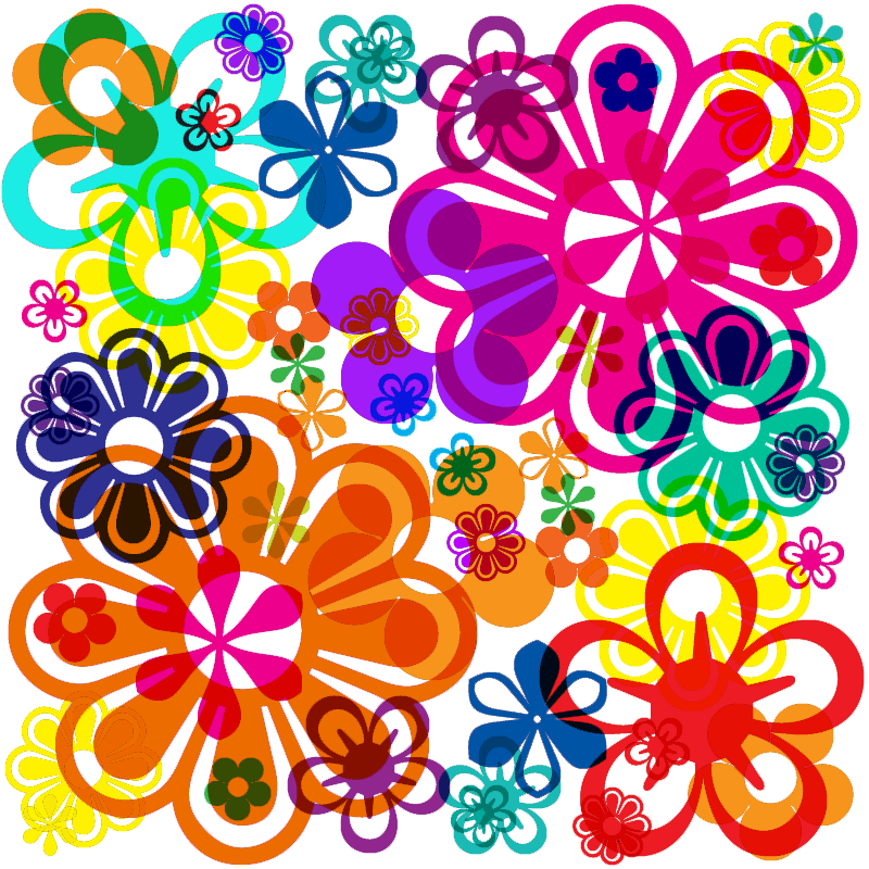 hippie clipart psychedelic