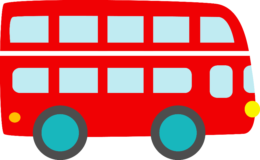 hippie clipart transportation borders