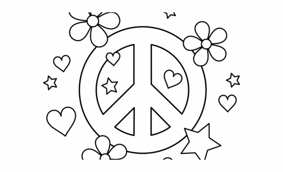 hippie clipart word