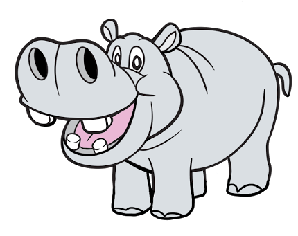 hippo clipart