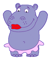 hippos animated images. Hippo clipart animation