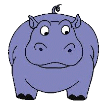 Hippo clipart animation. Graphics picgifs com 