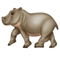 hippo clipart emoji