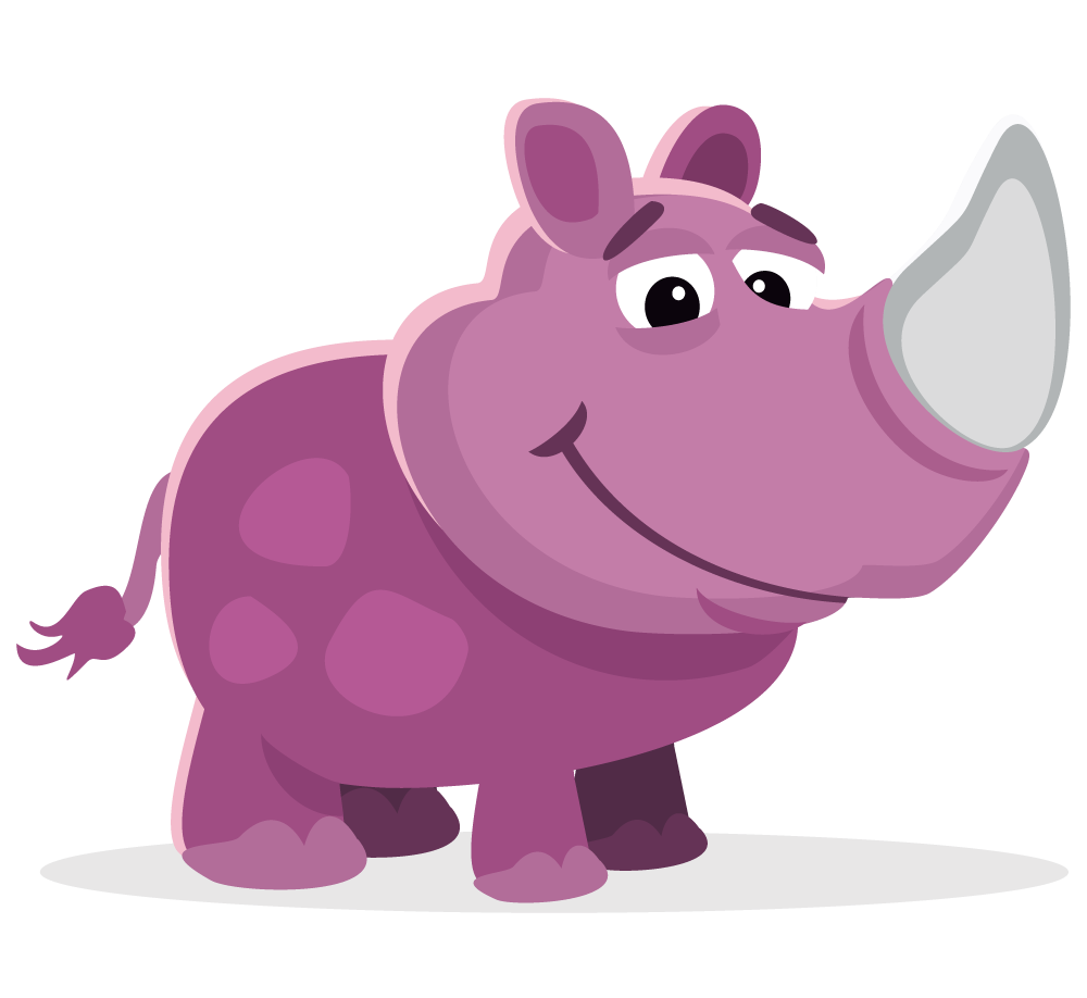 Hippo free collection download. Purple clipart rhino