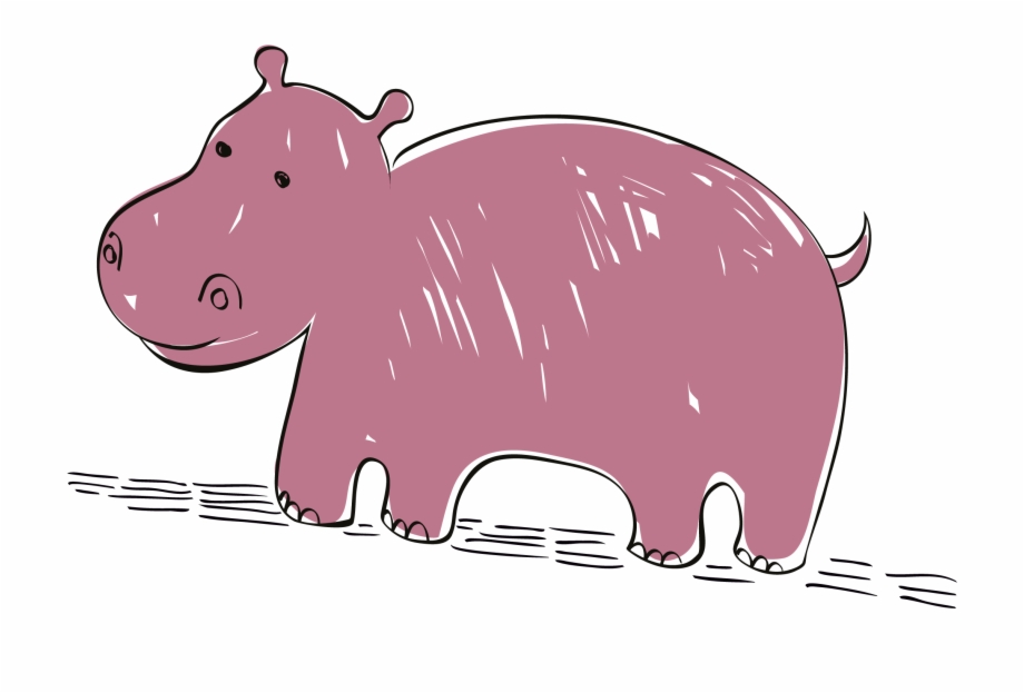 hippo clipart mammal