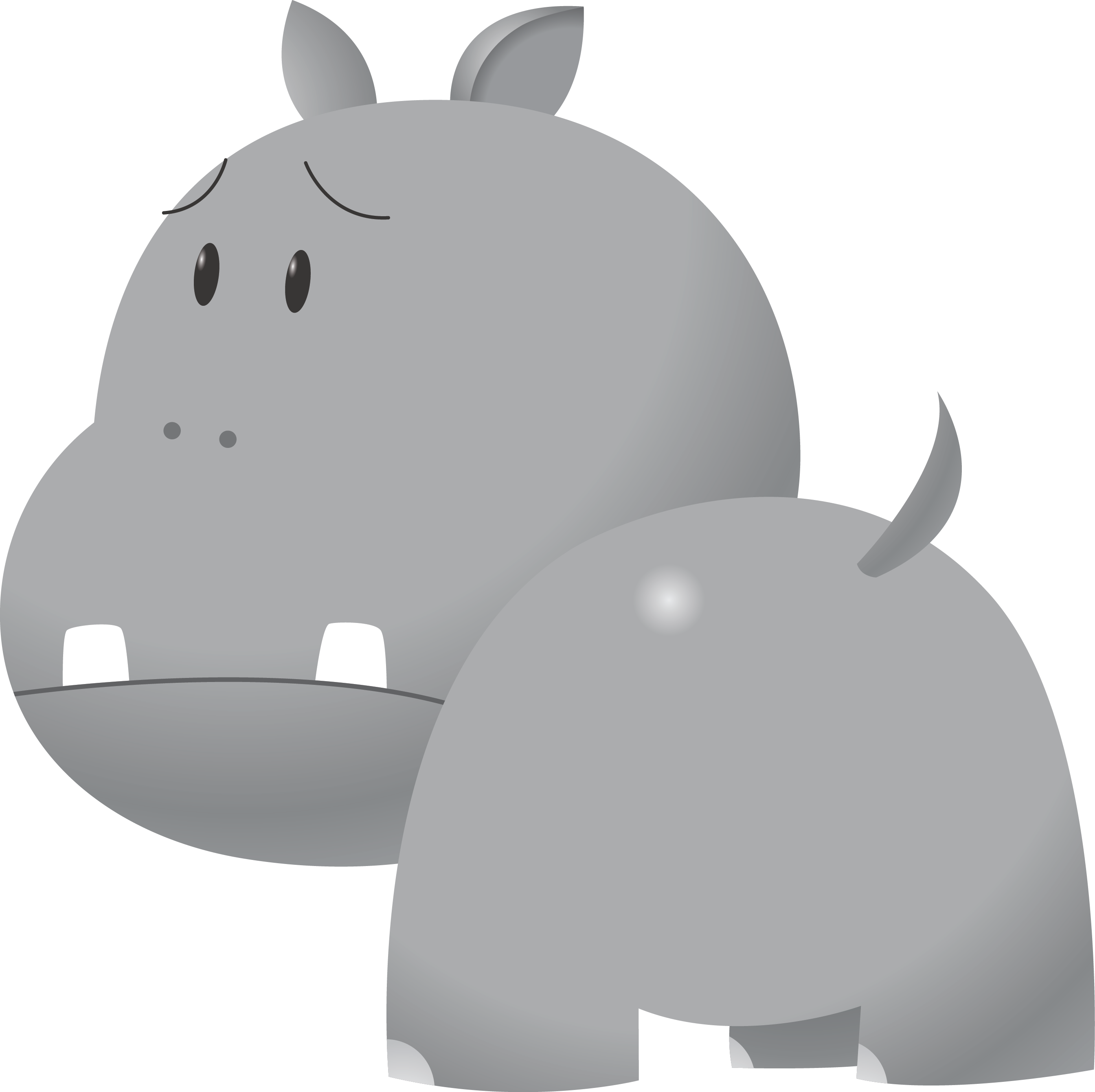 hippo clipart pink hippo