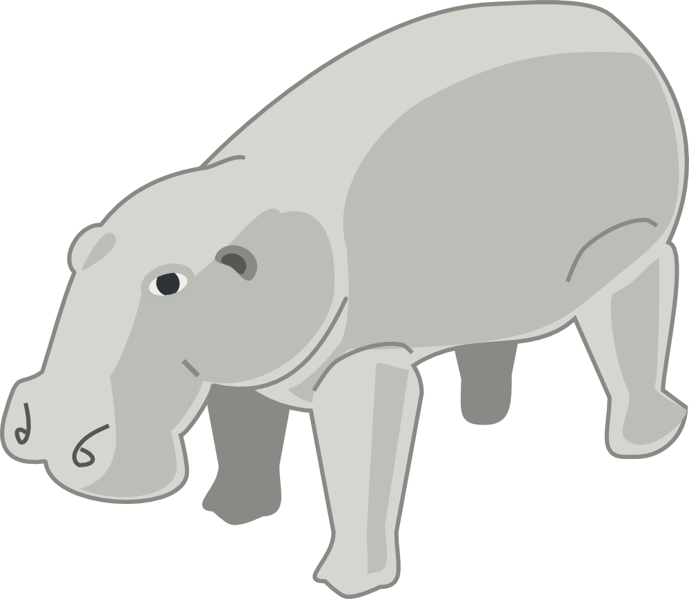 Download Hippo clipart svg, Hippo svg Transparent FREE for download ...