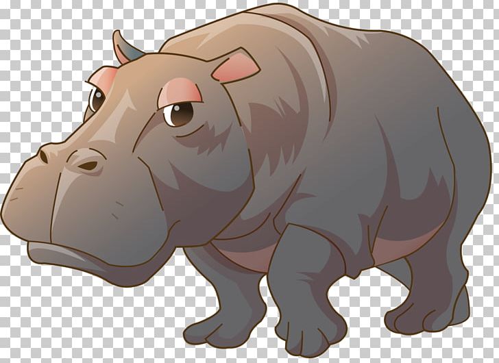 hippopotamus clipart happy hippo