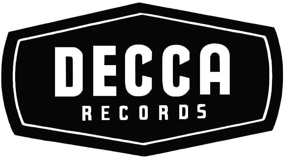 Record clipart music design. File deccablacklogo png wikipedia