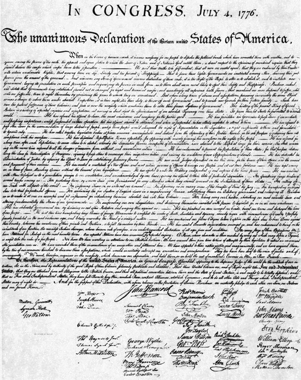 history clipart declaration independence