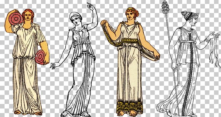 history clipart greek clothing