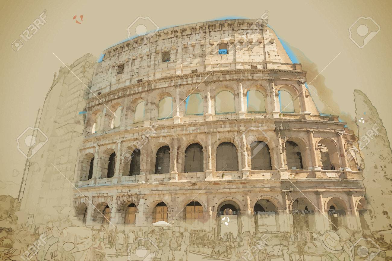 Free colosseum download clip. History clipart historical place