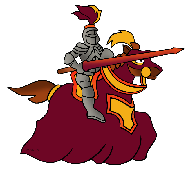 knights clipart cool