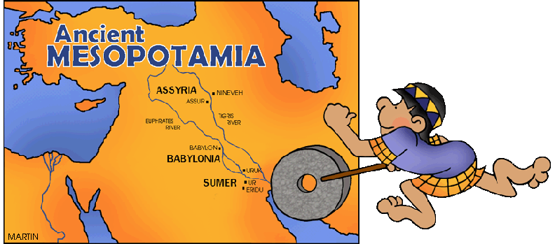 history clipart map mesopotamia